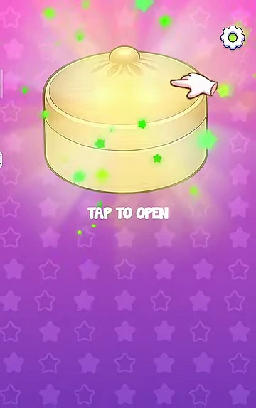 Bamboo steamer with Tap to Open prompt